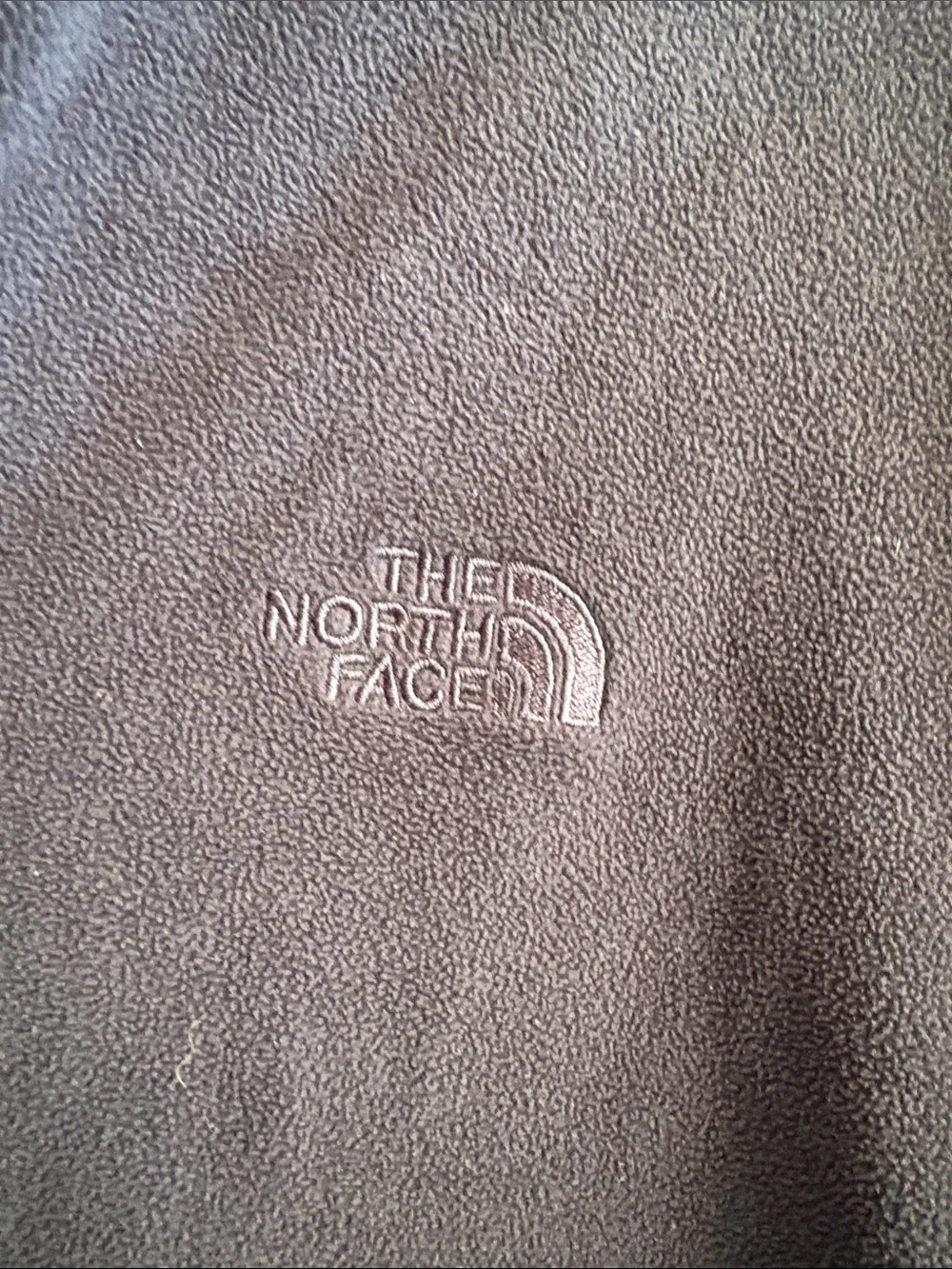The North Face Men’s Navy and Gray Half-Zip Fleece Pullover